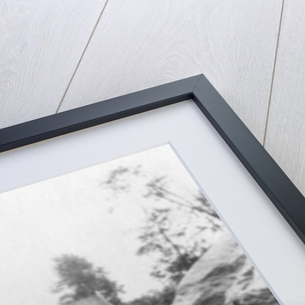 Langer Max, German rail mounted siege gun, Moere, near Ostend, Belgium, World War I by Nightingale & Co