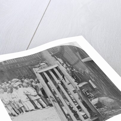 One of China's terrible methods of death punishment by Underwood & Underwood