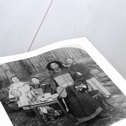 A genial official of interior China, naval mandarin, Kinkow by Underwood & Underwood