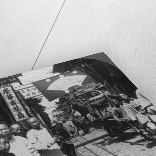 A spirit chair, funeral pageant of a wealthy man by The Fine Art Photographers Co