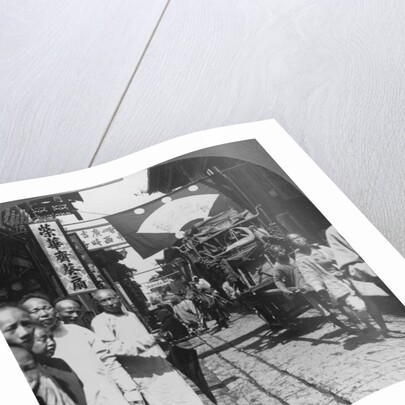 A spirit chair, funeral pageant of a wealthy man by The Fine Art Photographers Co