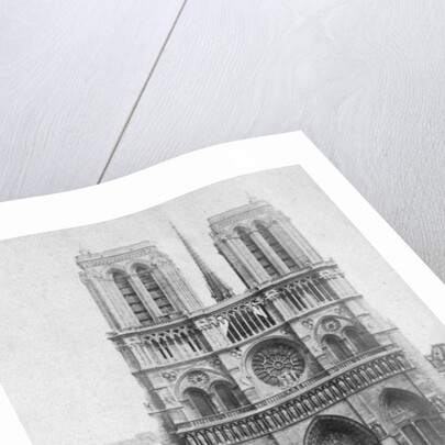 Notre Dame de Paris, France by Photographic Company
