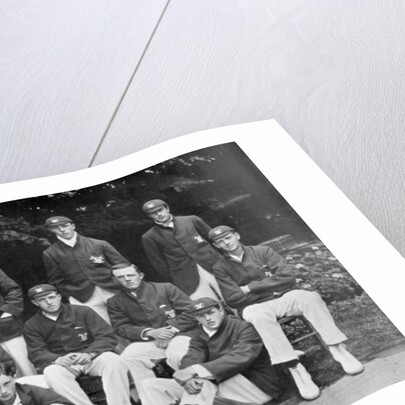 Oxford University cricket XI by Stearn