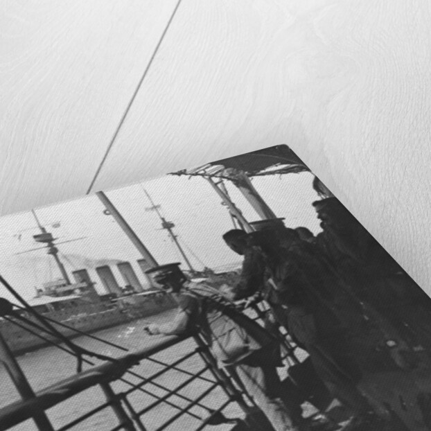 British troops on a troopship, World War I by Realistic Travels Publishers