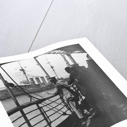 British troops on a troopship, World War I by Realistic Travels Publishers