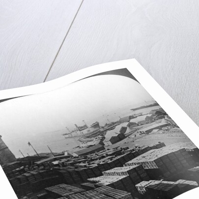 Stores at Sedd el Bahr, Gallipoli, Turkey, World War I by Realistic Travels Publishers