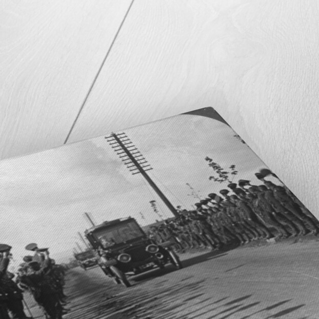 A Royal visit to the troops, enthusiastic welcome by the Canadians, World War I by Realistic Travels Publishers