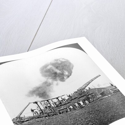 British 16 inch railway guns in action, World War I by Realistic Travels Publishers