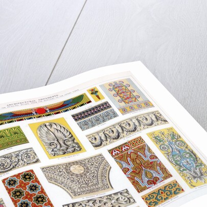 Architectural ornaments by Anonymous