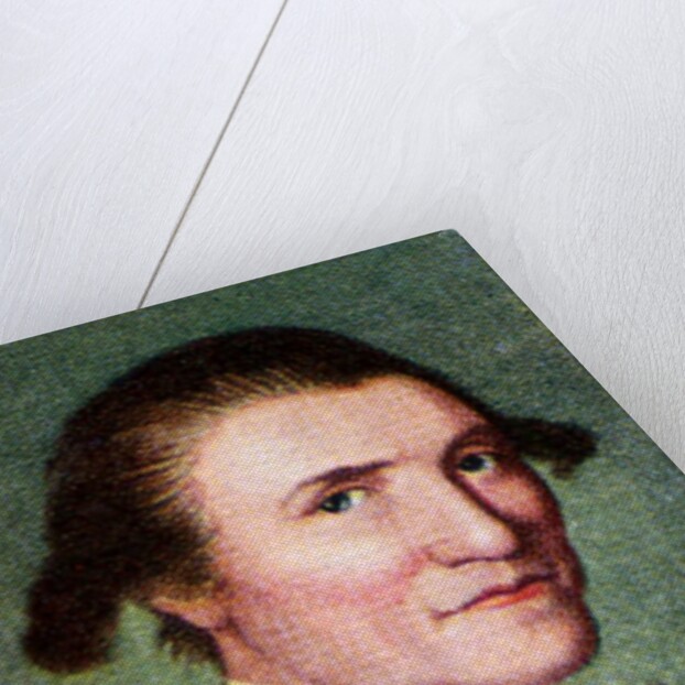 Captain James Cook, taken from a series of cigarette cards by Anonymous