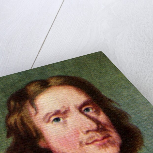 Oliver Cromwell, taken from a series of cigarette cards by Anonymous