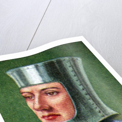 Simon de Montfort, taken from a series of cigarette cards by Anonymous