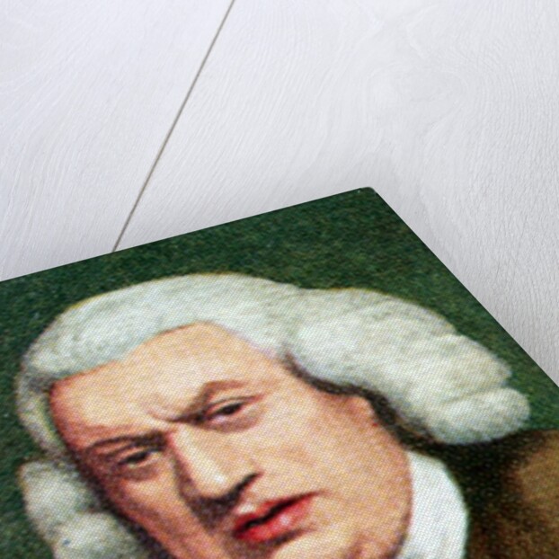 Dr. Johnson, taken from a series of cigarette cards by Anonymous