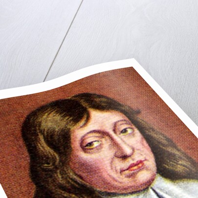 John Milton, taken from a series of cigarette cards by Anonymous