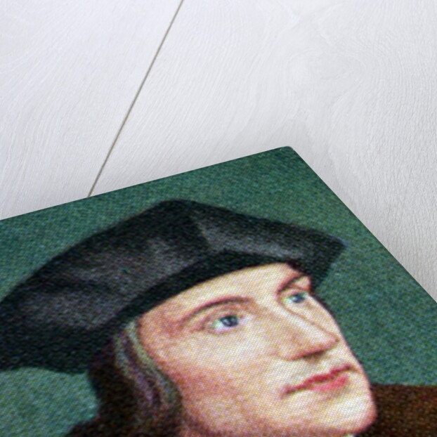 Sir Thomas More, taken from a series of cigarette cards by Anonymous