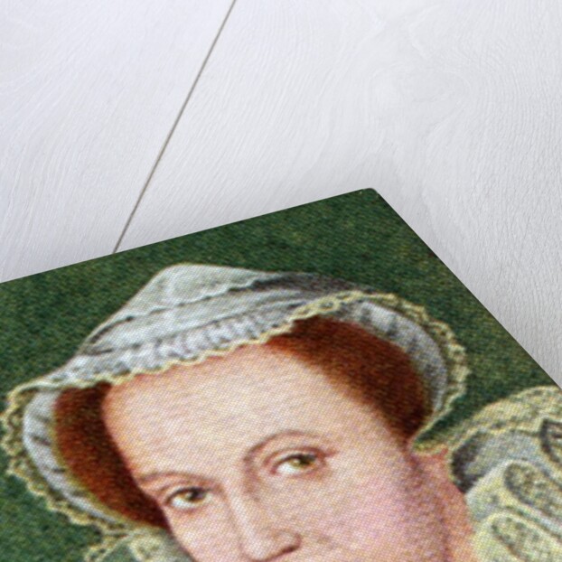 Mary, Queen of Scotts, taken from a series of cigarette cards by Anonymous