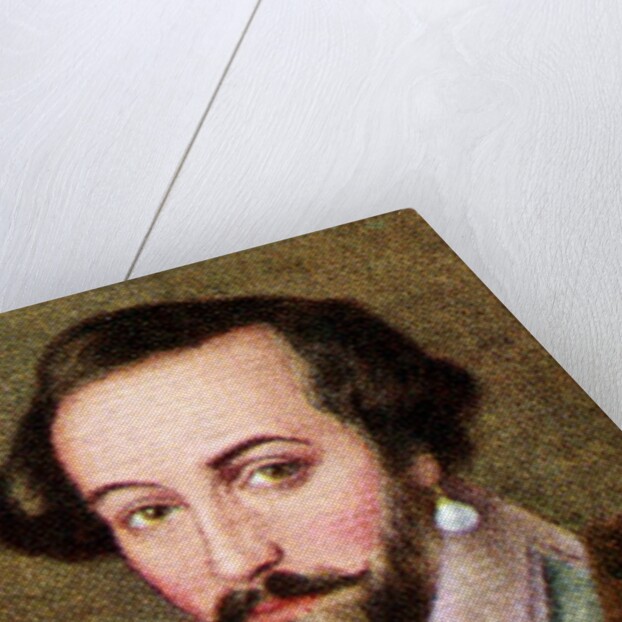 Sir Walter Raleigh, taken from a series of cigarette cards by Anonymous