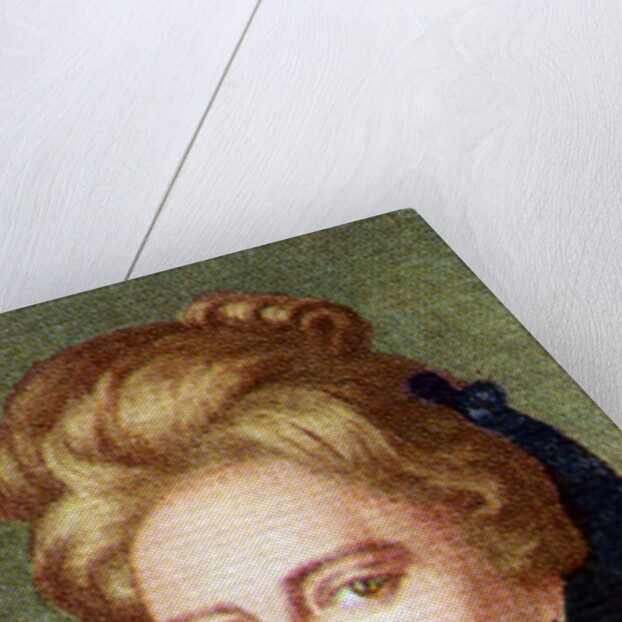 Sarah, Duchess of Marlborough, taken from a series of cigarette cards by Anonymous