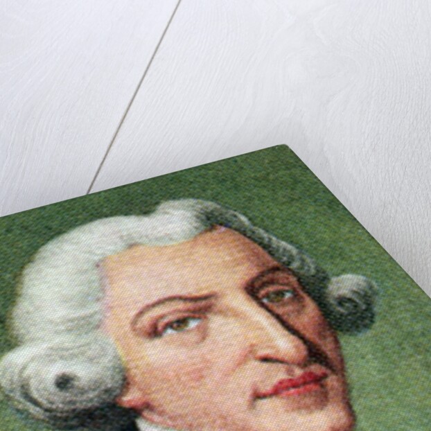 Dr. Arne, upholsterer and composer, taken from a series of cigarette cards by Anonymous