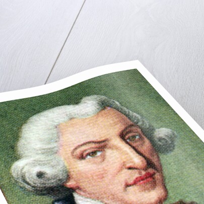 Dr. Arne, upholsterer and composer, taken from a series of cigarette cards by Anonymous