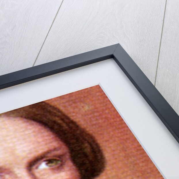 Charlotte Bronte, taken from a series of cigarette cards by Anonymous