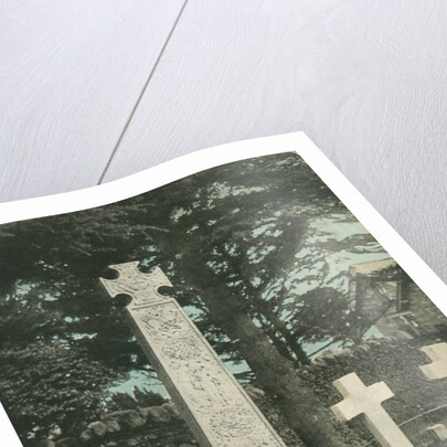 Grave of John Ruskin, English author, poet, artist and critic by Anonymous