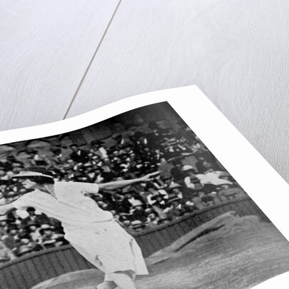 Helen Wills playing her first Wimbledon final against Kathleen McKane by Tropical Press