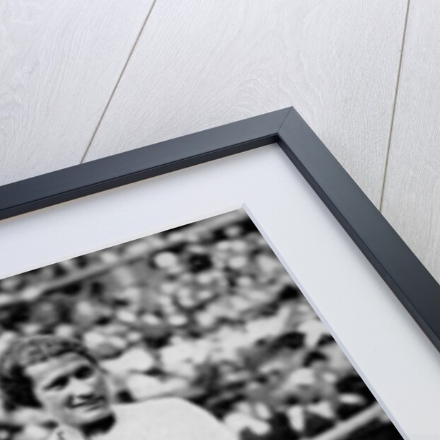 Suzanne Lenglen (left) and Elizabeth Ryan before their last singles match at Wimbledon by Anonymous