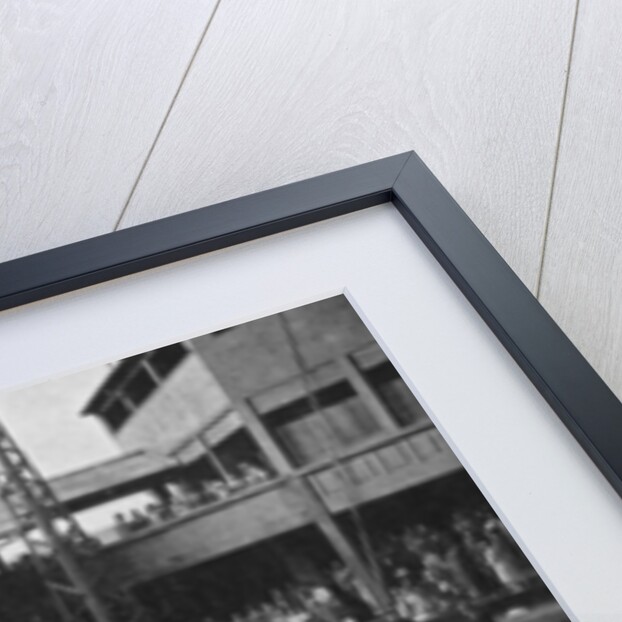 The cushion bombardment of No 1 Court, Davis Cup, Wimbledon by Planet News Ltd