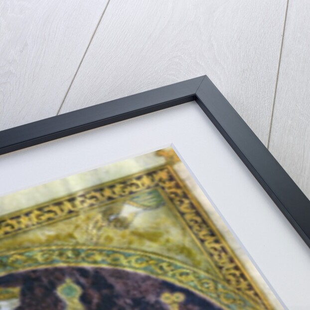 King David enthroned, dancers, end of 9th century (890-900), Abbey of St Gall by Anonymous