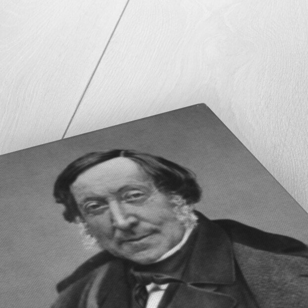Gioachino Rossini by Nadar