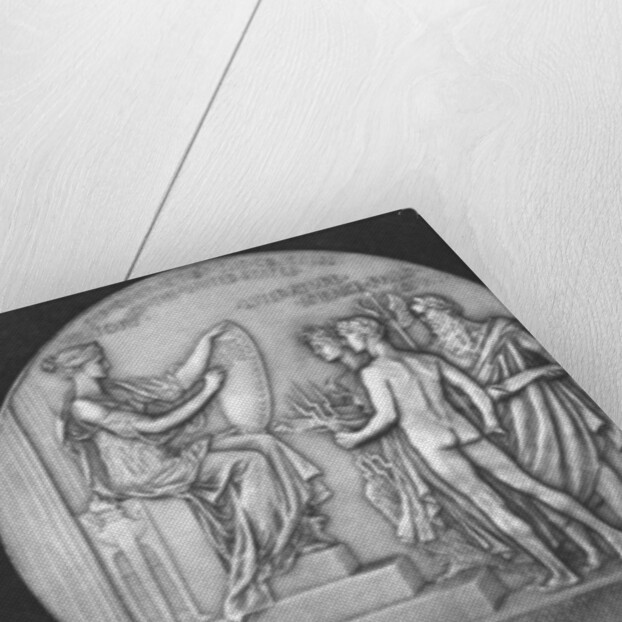 Medal struck to commemorate the 200th anniversary of the birth of Benjamin Franklin by Anonymous