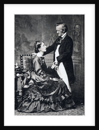 Richard and Cosima Wagner by Anonymous