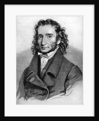 Niccolò Paganini, Italian violinist by Anonymous