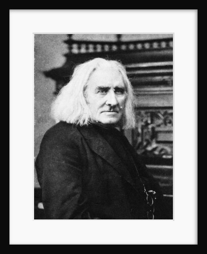 Franz Liszt, Hungarian pianist and composer by Anonymous
