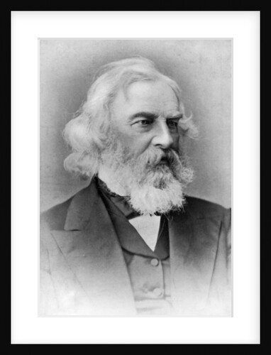 Henry Wadsworth Longfellow, American poet and teacher by Anonymous