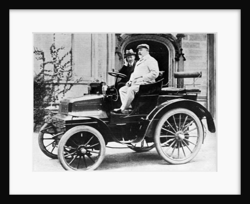 King Edward VII in Lord Montagu's 1899 Daimler 12hp by Anonymous
