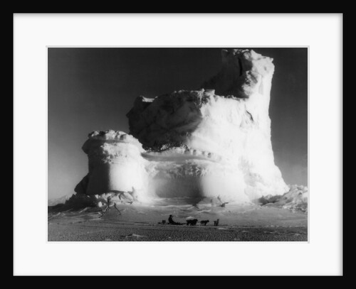 Ice castle, Antarctica by Herbert Ponting