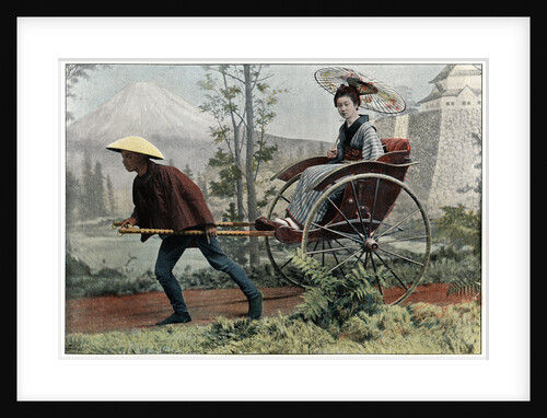 Rickshaw, Carriage of Japan by Charles Gillot