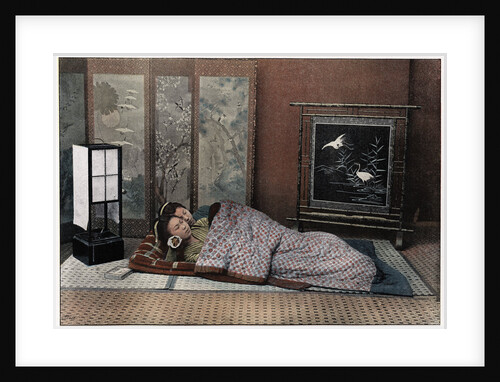 A Bedroom in Japan by Charles Gillot