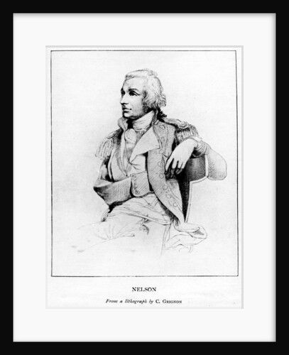 Horatio Nelson, 1st Viscount Nelson, English naval commander by C Grignon