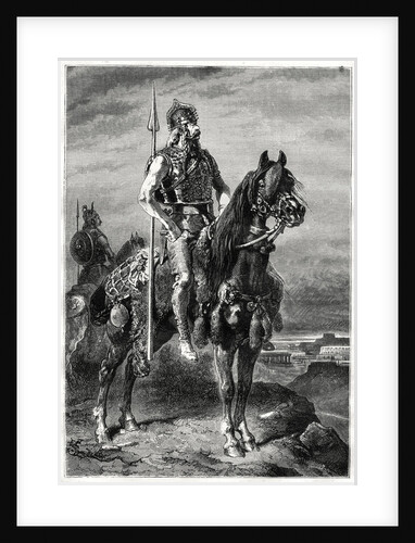 Gallic horseman by Neuville