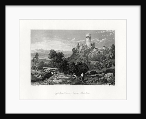 Eppstein Castle, Taunus mountains, Germany by W Forrest