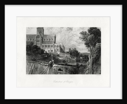 Glasgow Cathedral, Scotland by J Horsburgh