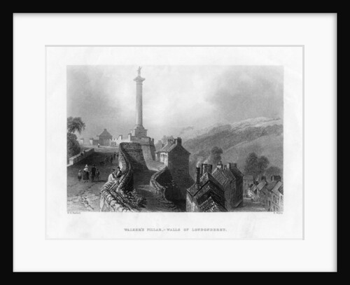 Walker's Pillar, Londonderry, Northern Ireland by R Wallis