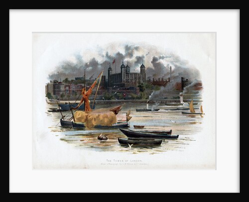 The Tower of London, England by C Wilkinson