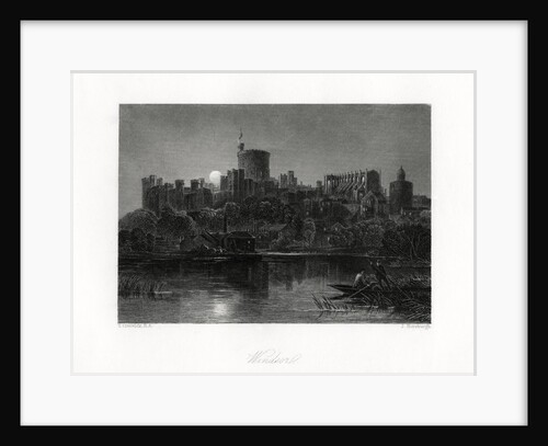 Windsor Castle, Berkshire by J Horsburgh