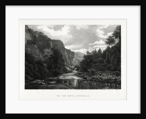 The Dove, Dovedale, Derbyshire by Anonymous