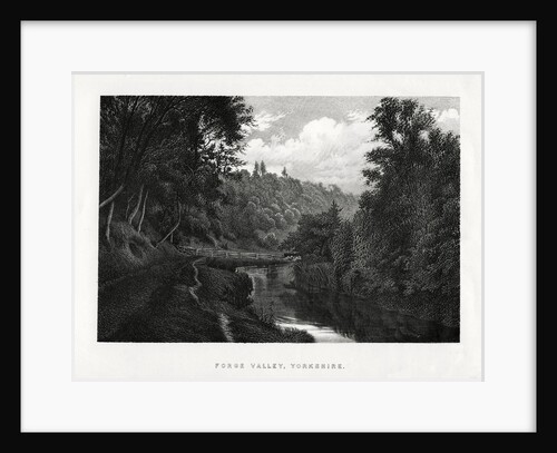 Forge Valley, Yorkshire by Anonymous