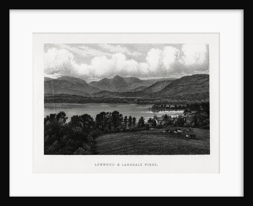 Lowwood and Langdale Pikes, Lake District, Cumbria by Anonymous